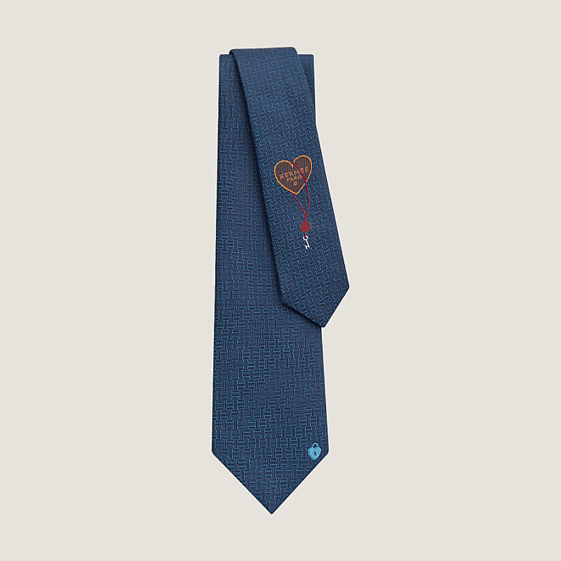 ギフトに♪【HERMES】シルクネクタイ 〈La Clef du Bonheur〉 La Clef du Bonheur tie | Hermès Finland